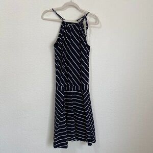 Mountain Hardwear Tonga Strappy Dress Black White Stripe Size Med